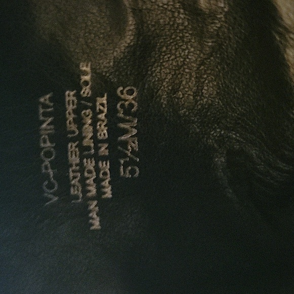 Vince Camuto Popinta Black Smooth Leather Snake Round Toe Chain Detailed Boots - Picture 14 of 14